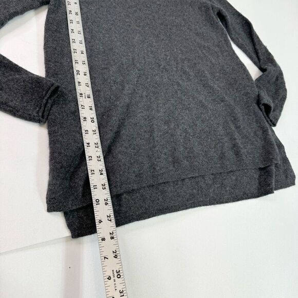 Magaschoni Sweater Womens Small Black Cashmere V-Neck Pullover Preppy mature - Picture 3 of 7